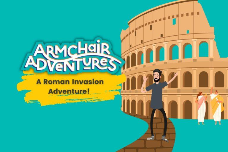 A roman invasion adventure armchair adventures kids podcast